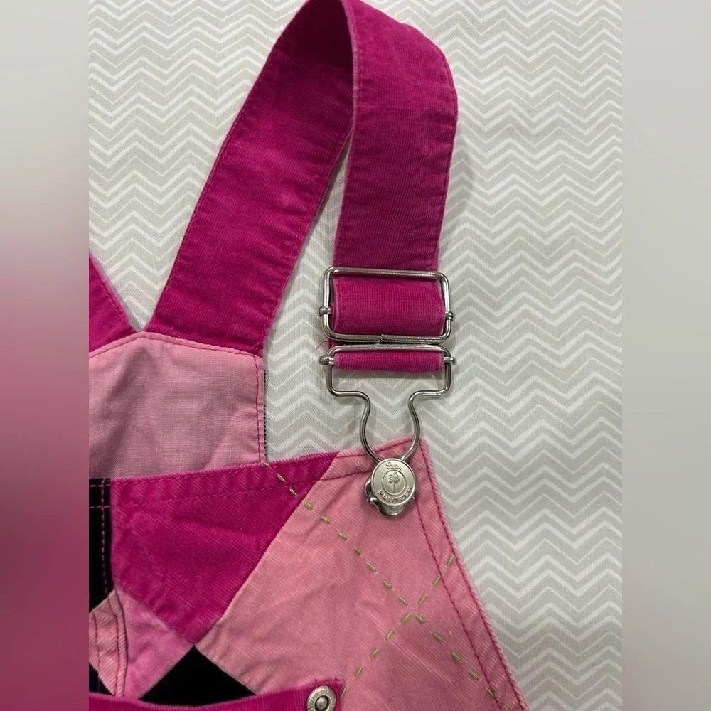 Lilly Pulitzer Pink Corduroy Overalls